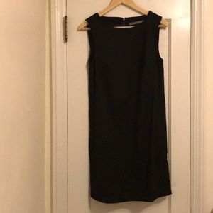 Zara Basic Sleeveless Dress-Black
